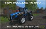 New Holland T9560 changing tires Mod Thumbnail