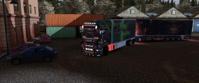 Trailer ladyrose chostraider trailer Eurotruck Simulator mod
