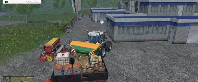 Sonstige Anhänger EinachserService Eigenbau  Landwirtschafts Simulator mod
