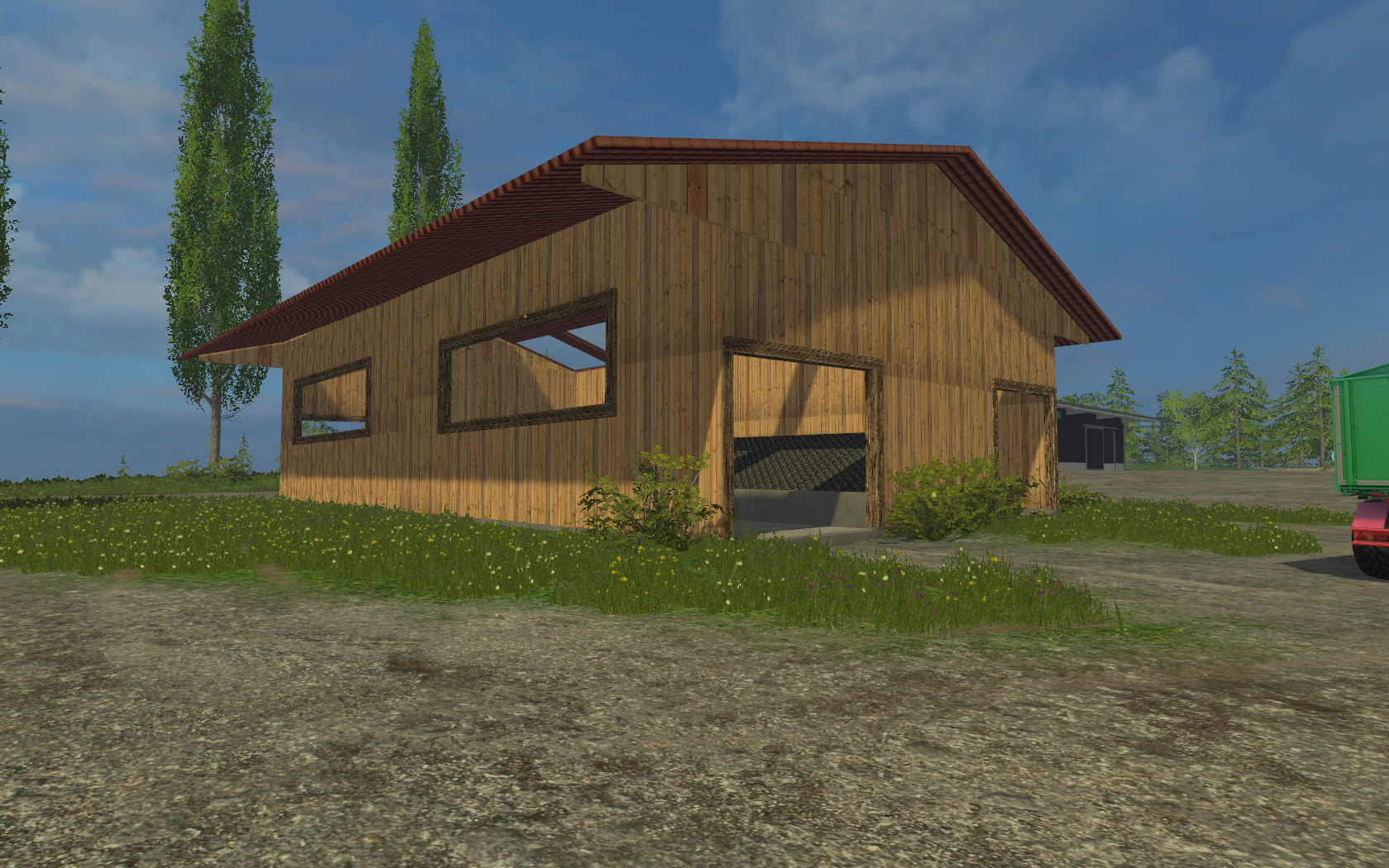 Woodchip bunker - Thumbnail 1