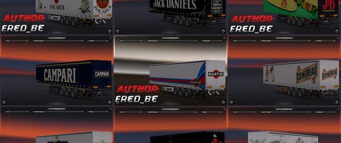 Standalone-Trailer Trailer Pack Profiliner Eurotruck Simulator mod