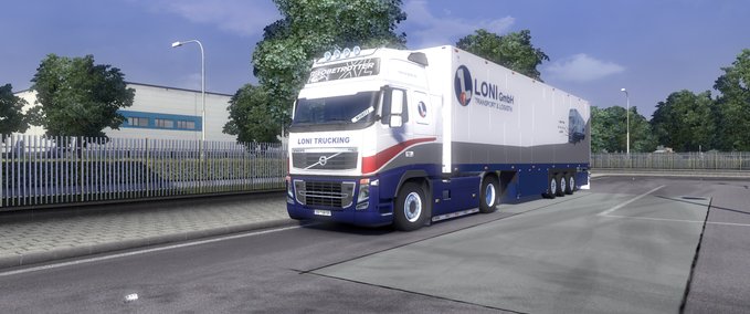Skins Loni Trucking Combo Eurotruck Simulator mod