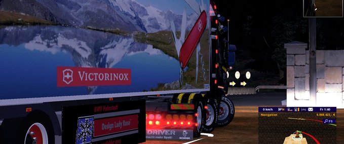 Trailer victorinox Eurotruck Simulator mod