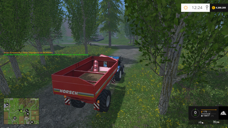 FS15: Horsch Titan 34UW v 2.0 Overloader Mod für Farming Simulator 15