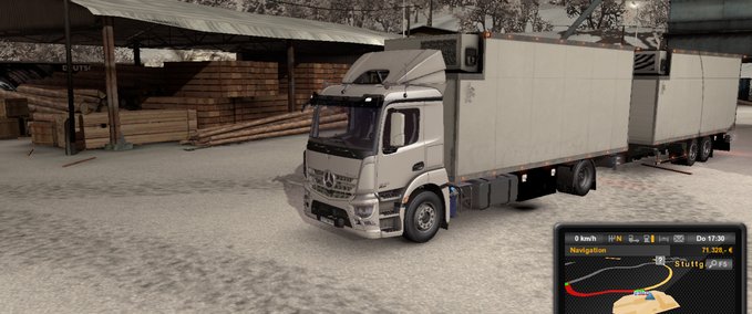 Trailer Trailer Antos Eurotruck Simulator mod