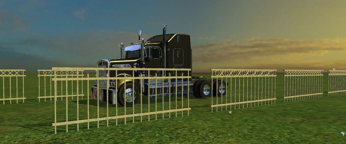 Objekte metal fences pack  Landwirtschafts Simulator mod