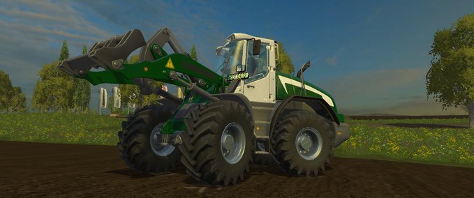 New Holland Liebherr Randlader Green  Landwirtschafts Simulator mod