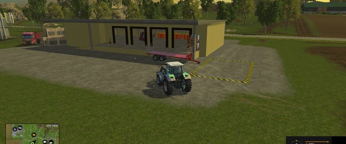 Gebäude kleine Saat Lagerhalle Landwirtschafts Simulator mod