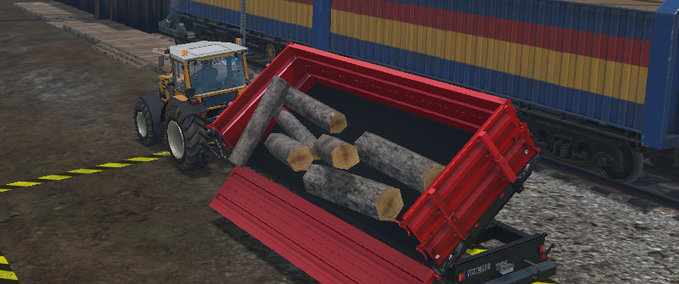 Tandem Tipper for general cargo Mod Image