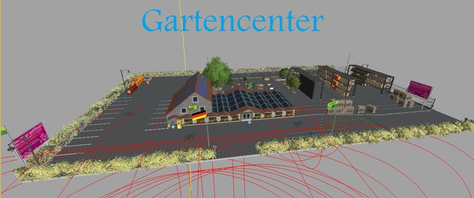 Gebäude Gartencenter Landwirtschafts Simulator mod
