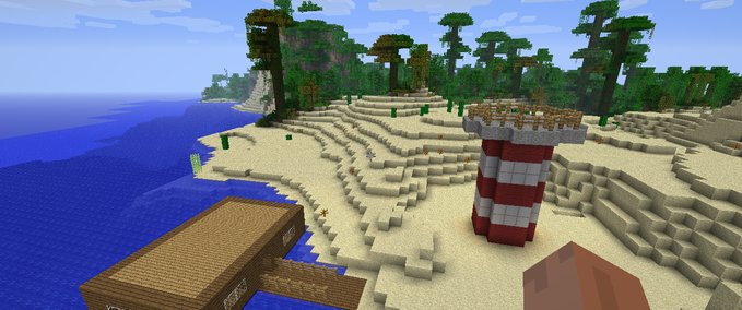 Maps strand haus Minecraft mod