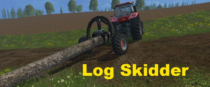 Log Skidder Forestry Mod Image