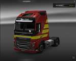 Feuerwehr Meiningen Skin für Volvo FH (2012) Mod Thumbnail