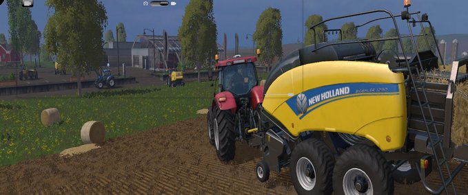 Pressen New Holland Ballenpresse Landwirtschafts Simulator mod