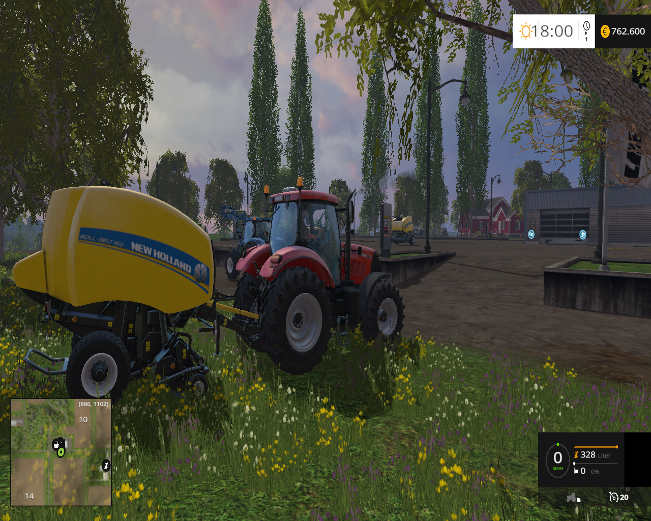 New Holland Ballenpresse - Thumbnail 1