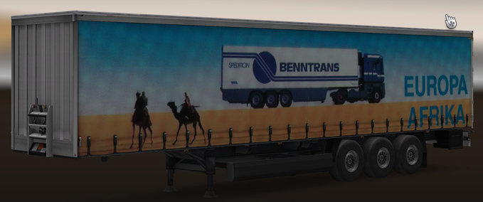 Trailer Benntrans Spedition  Eurotruck Simulator mod