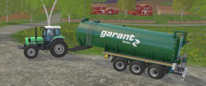 Güllefässer Kotte Garant Zubringer Anhänger Landwirtschafts Simulator mod