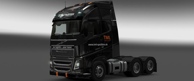 Volvo TML Paintshop for VOLVO F16  Eurotruck Simulator mod