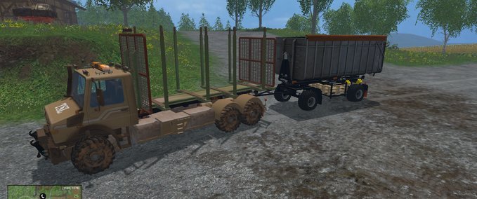 Sonstige Anhänger HKL PACK Fahrzeuge Anhänger Landwirtschafts Simulator mod