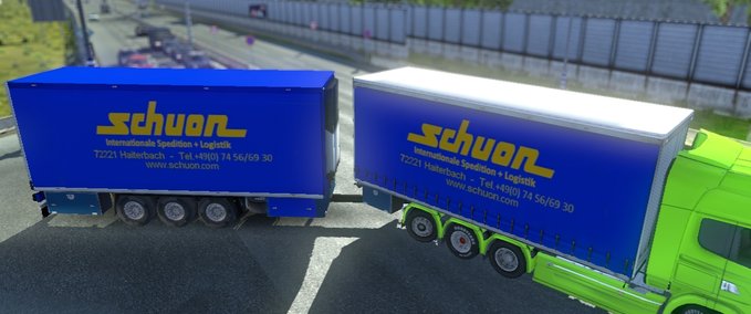 Skins Schuon Tandem  Eurotruck Simulator mod