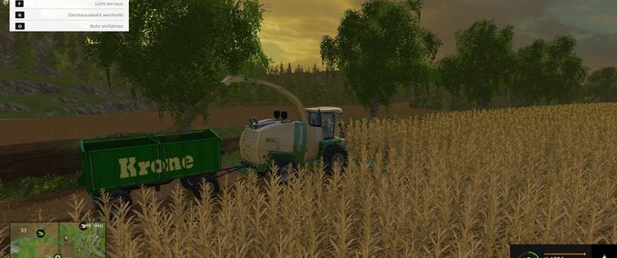 Drehschemel Krone Trailer Landwirtschafts Simulator mod