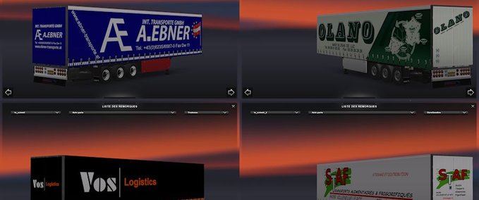 Standalone-Trailer Little Trailer Pack Schmitz Eurotruck Simulator mod