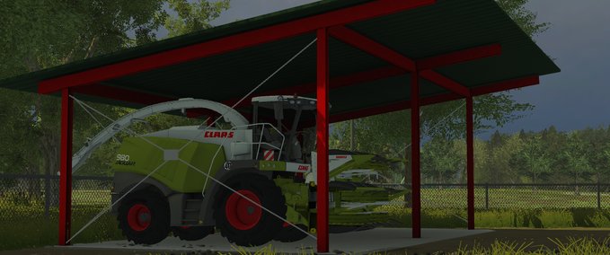 Gebäude T Träger Unterstand Landwirtschafts Simulator mod