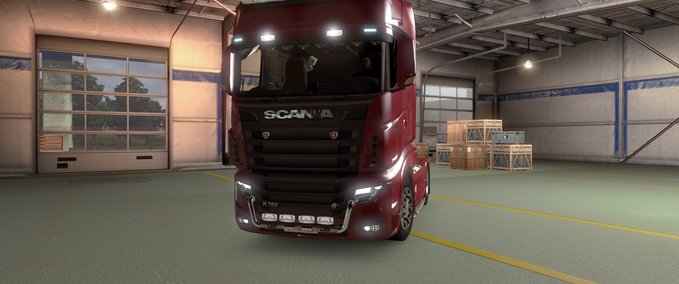 Scania Scania R700 Lux  Eurotruck Simulator mod