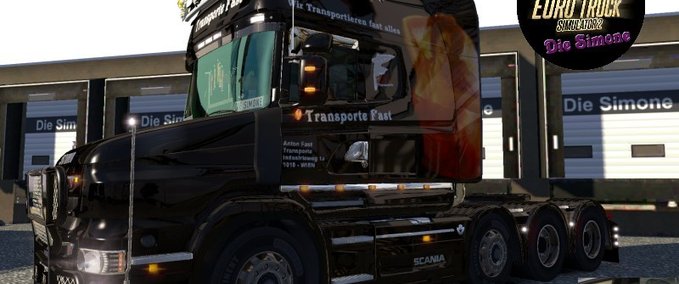 Skins Scania T Truck Eurotruck Simulator mod