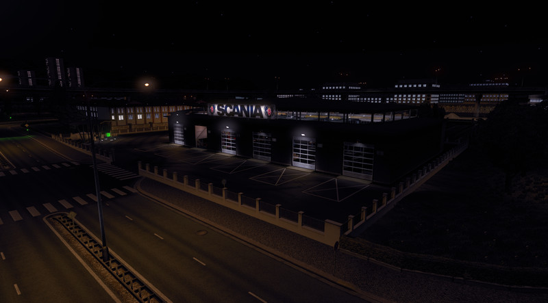 ETS2: Scania large garage Edit v 1.1 Mods Mod für Eurotruck Simulator 2