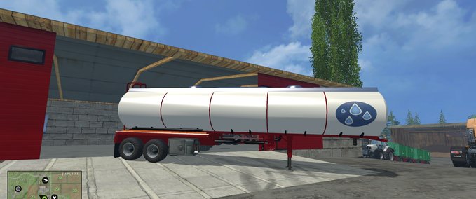 Auflieger Water trailer Landwirtschafts Simulator mod