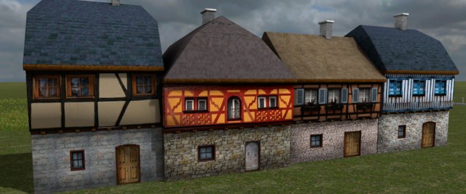 Medieval Houses Set Mod Image