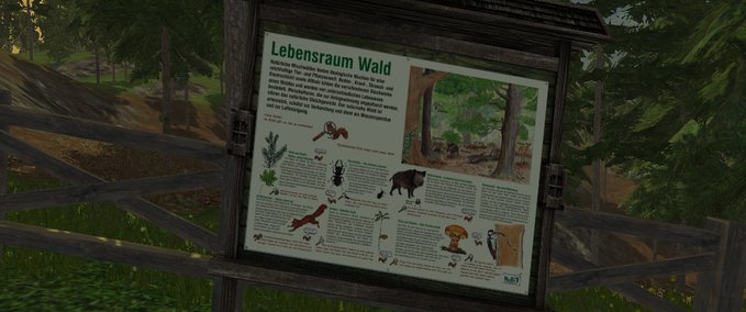 Objekte Dekoschilder Landwirtschafts Simulator mod