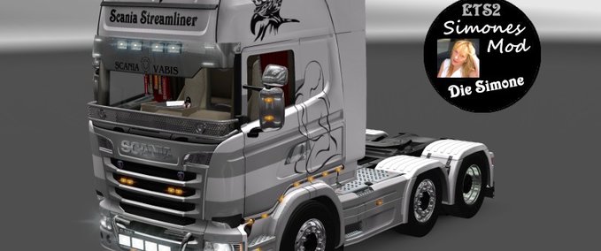 Skins Scania Streamliner  Eurotruck Simulator mod