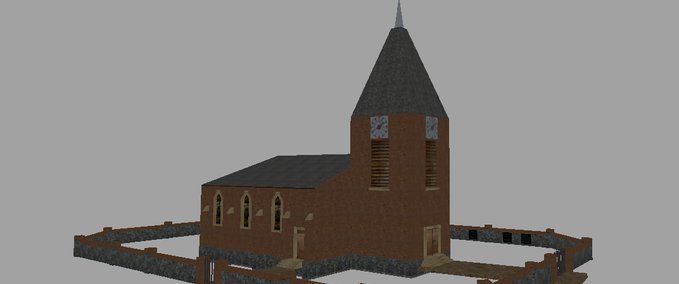 Gebäude Dorfkirche Landwirtschafts Simulator mod