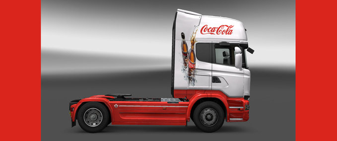Skins Coca Cola Eurotruck Simulator mod