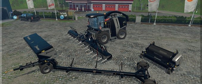 Krone Krone BigX 1100 Black Edition Farming Simulator mod