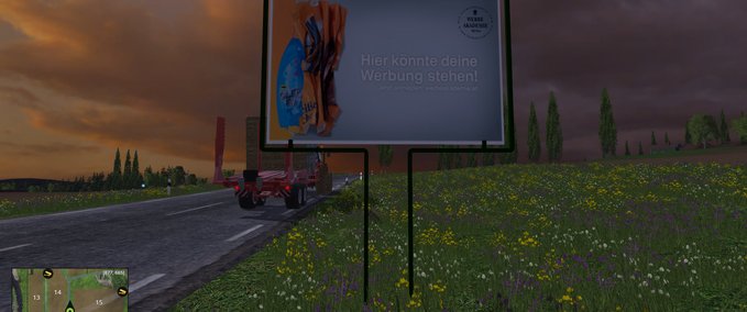 Platzierbare Objekte Firmenschild Landwirtschafts Simulator mod