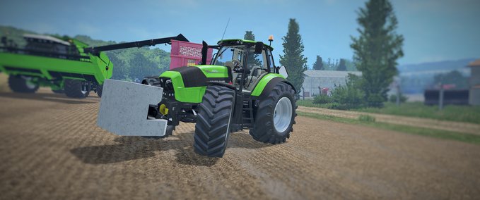 Deutz Fahr DeutzFahr7250 Landwirtschafts Simulator mod