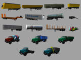 KrAZ and Trailers Pack Mod Thumbnail