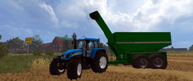 Überladewagen Güstrower GTU 30 Landwirtschafts Simulator mod
