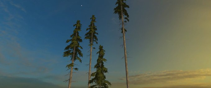 Objekte Fir Tree Set Landwirtschafts Simulator mod
