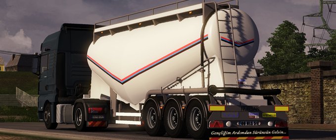 Standalone-Trailer  cement Eurotruck Simulator mod