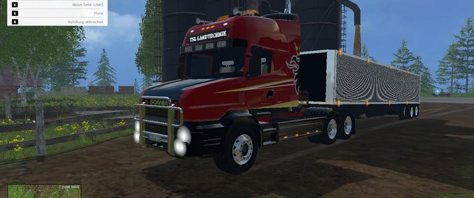 Scania Scania T164 3 Achser Landwirtschafts Simulator mod