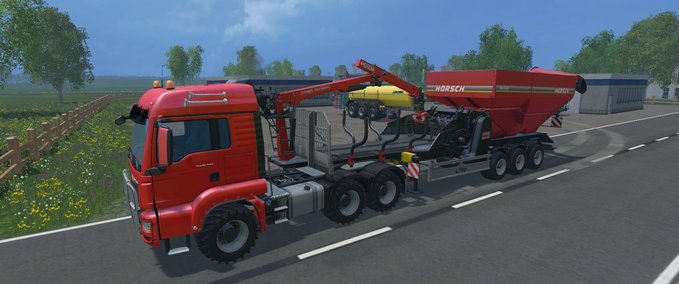 Trailers Fliegel Crusher Farming Simulator mod