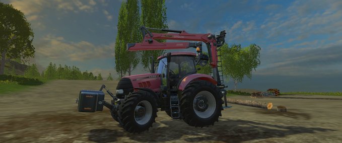 Frontlader Palfinger Ladekran  Landwirtschafts Simulator mod