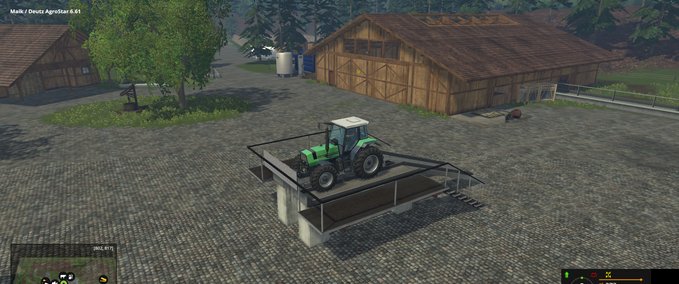 Platzierbare Objekte Rampe Landwirtschafts Simulator mod