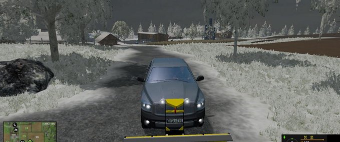 Bagger & Radlader pickup snowplow Landwirtschafts Simulator mod