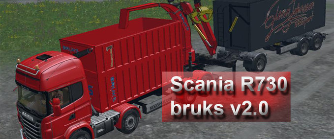 Scania R730 bruks Mod Image