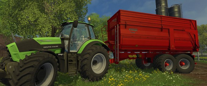 Tandem Krampe Big Body 650S Landwirtschafts Simulator mod